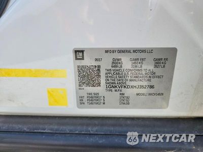 Zdjęcie 14 z 14 samochodu: 2017 CHEVROLET TRAVERSE LS VIN:1GNKVFKDXHJ352786 - miniatura