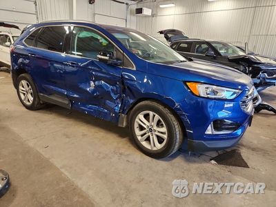 Czwarte zdjęcie samochodu z boku: 2020 FORD EDGE SEL VIN:2FMPK4J98LBA06947 - miniatura