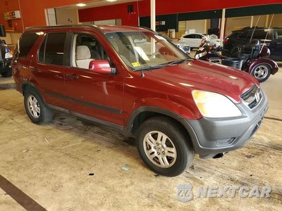 Czwarte zdjęcie samochodu z boku: 2004 HONDA CR-V EX VIN:SHSRD78884U234191 - miniatura