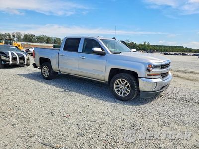 Czwarte zdjęcie samochodu z boku: 2018 CHEVROLET SILVERADO C1500 LT VIN:3GCPCREC5JG595454 - miniatura