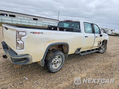 Trzecie zdjęcie samochodu z tyłu: 2021 CHEVROLET SILVERADO K2500 HEAVY DUTY VIN:1GC4YLE78MF180719 - miniatura