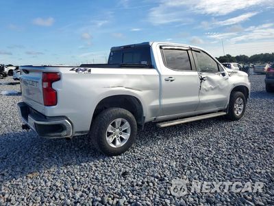 Trzecie zdjęcie samochodu z tyłu: 2019 CHEVROLET SILVERADO K1500 LT VIN:3GCUYDED3KG213391 - miniatura