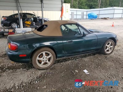 Trzecie zdjęcie samochodu z tyłu: 2000 MAZDA MX-5 MIATA BASE VIN:JM1NB3533Y0140186 - miniatura