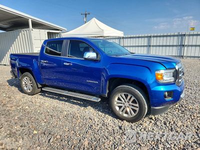 Czwarte zdjęcie samochodu z boku: 2018 GMC CANYON SLT VIN:1GTG6DEN2J1154357 - miniatura