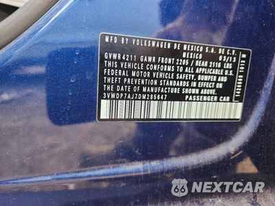 Zdjęcie 12 z 12 samochodu: 2013 VOLKSWAGEN JETTA SE VIN:3VWDP7AJ7DM285647 - miniatura