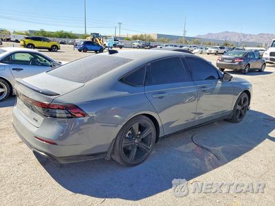 Trzecie zdjęcie samochodu z tyłu: 2024 HONDA ACCORD HYBRID SPORT-L VIN:1HGCY2F71RA030686 - miniatura