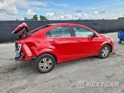 Trzecie zdjęcie samochodu z tyłu: 2017 CHEVROLET SONIC PREMIER VIN:1G1JF5SB6H4121210 - miniatura