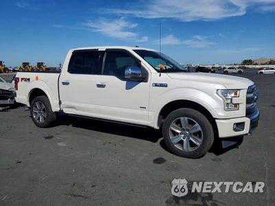 Czwarte zdjęcie samochodu z boku: 2017 FORD F150 SUPERCREW VIN:1FTEW1EG1HFB22424 - miniatura