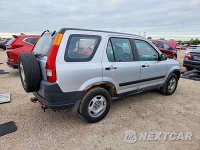 Trzecie zdjęcie samochodu z tyłu: 2002 HONDA CR-V LX VIN:JHLRD78452C089094 - miniatura