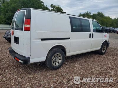 Trzecie zdjęcie samochodu z tyłu: 2013 CHEVROLET EXPRESS G1500 VIN:1GCSGAFX5D1162687 - miniatura