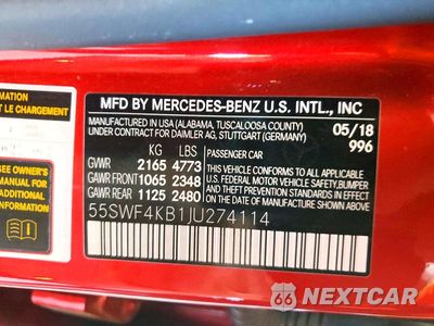 Zdjęcie 13 z 13 samochodu: 2018 MERCEDES-BENZ C 300 4MATIC VIN:55SWF4KB1JU274114 - miniatura