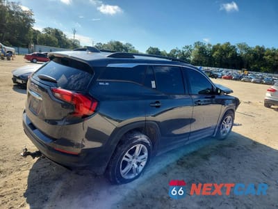 Trzecie zdjęcie samochodu z tyłu: 2018 GMC TERRAIN SLE VIN:3GKALMEV7JL359717 - miniatura