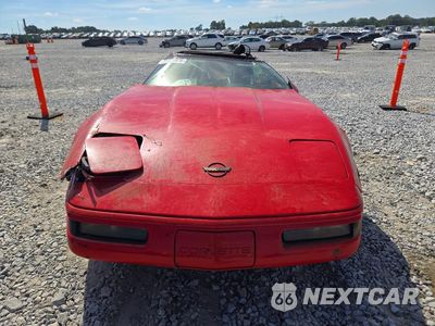 Piąte zdjęcie samochodu w środku: 1991 CHEVROLET CORVETTE VIN:1G1YY2388M5106710 - miniatura