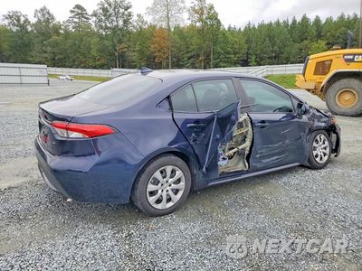 Trzecie zdjęcie samochodu z tyłu: 2020 TOYOTA COROLLA LE VIN:5YFEPRAE4LP090425 - miniatura