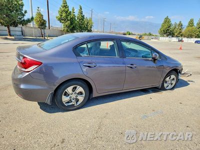 Trzecie zdjęcie samochodu z tyłu: 2015 HONDA CIVIC LX VIN:19XFB2F5XFE273756 - miniatura