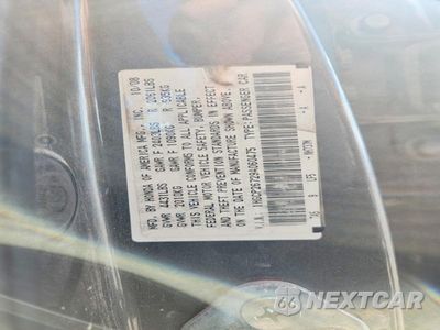 Zdjęcie 12 z 12 samochodu: 2009 HONDA ACCORD EX VIN:1HGCP26729A060475 - miniatura