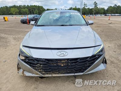 Piąte zdjęcie samochodu w środku: 2021 HYUNDAI ELANTRA SEL VIN:5NPLM4AG4MH051157 - miniatura