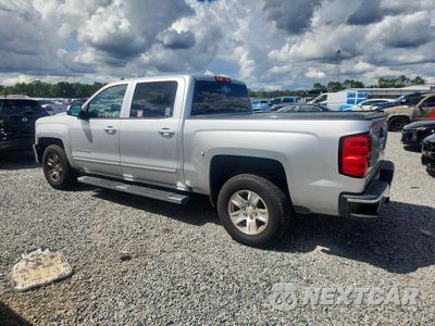 Drugie zdjęcie samochodu z przodu: 2018 CHEVROLET SILVERADO C1500 LT VIN:3GCPCRECXJG223480 - miniatura