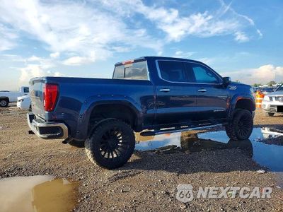 Trzecie zdjęcie samochodu z tyłu: 2020 GMC SIERRA C1500 SLT VIN:3GTP8DED9LG269883 - miniatura