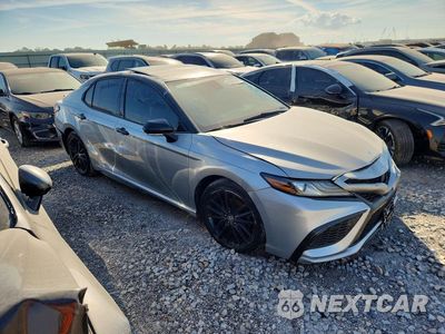 Czwarte zdjęcie samochodu z boku: 2021 TOYOTA CAMRY XSE VIN:4T1K61AK8MU417700 - miniatura