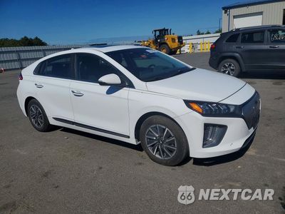 Czwarte zdjęcie samochodu z boku: 2021 HYUNDAI IONIQ LIMITED VIN:KMHC85LJ7MU082102 - miniatura