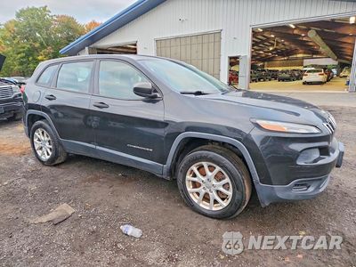 Czwarte zdjęcie samochodu z boku: 2014 JEEP CHEROKEE SPORT VIN:1C4PJMAB8EW140269 - miniatura