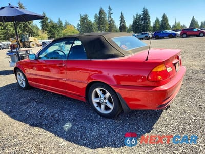 Drugie zdjęcie samochodu z przodu: 2002 BMW 325 CI VIN:WBABS33422JY42738 - miniatura