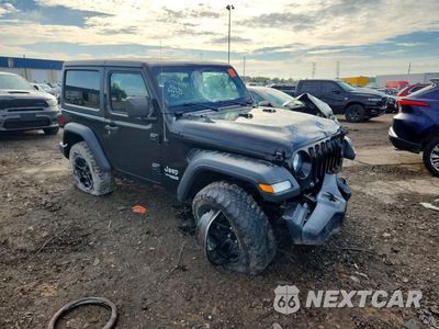 Czwarte zdjęcie samochodu z boku: 2019 JEEP WRANGLER SPORT VIN:1C4GJXAG8KW638934 - miniatura