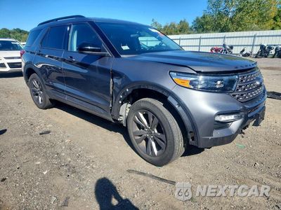 Czwarte zdjęcie samochodu z boku: 2023 FORD EXPLORER XLT VIN:1FMSK8DH7PGC10125 - miniatura