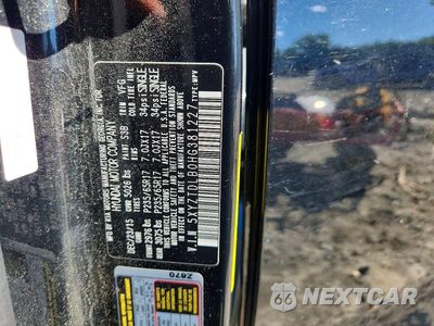 Zdjęcie 13 z 13 samochodu: 2017 HYUNDAI SANTA FE SPORT 2.4L VIN:5XYZTDLB0HG381227 - miniatura