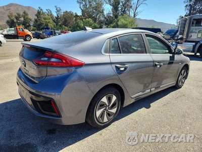 Trzecie zdjęcie samochodu z tyłu: 2017 HYUNDAI IONIQ SEL VIN:KMHC75LC3HU057675 - miniatura
