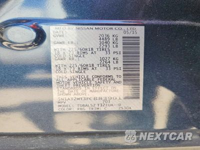 Zdjęcie 13 z 13 samochodu: 2015 NISSAN ROGUE SL VIN:5N1AT2MT3FC883901 - miniatura