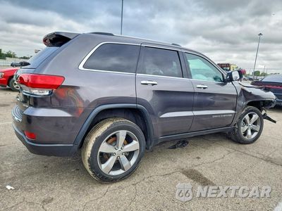 Trzecie zdjęcie samochodu z tyłu: 2014 JEEP GRAND CHEROKEE LIMITED VIN:1C4RJFBG0EC395479 - miniatura