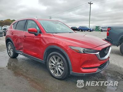 Czwarte zdjęcie samochodu z boku: 2021 MAZDA CX-5 GRAND TOURING VIN:JM3KFADM7M0315756 - miniatura