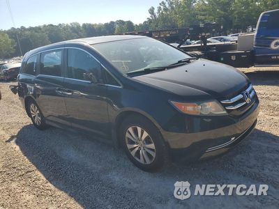 Czwarte zdjęcie samochodu z boku: 2015 HONDA ODYSSEY EXL VIN:5FNRL5H65FB124134 - miniatura