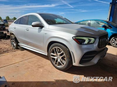 Czwarte zdjęcie samochodu z boku: 2021 MERCEDES-BENZ GLE COUPE AMG 53 4MATIC VIN:4JGFD6BB9MA330554 - miniatura