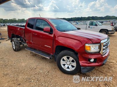Czwarte zdjęcie samochodu z boku: 2015 GMC CANYON SLE VIN:1GTH5BE34F1189919 - miniatura