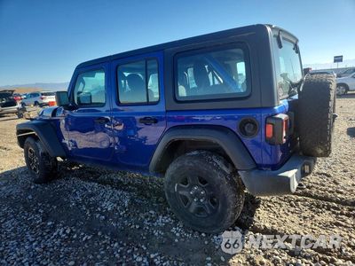Drugie zdjęcie samochodu z przodu: 2018 JEEP WRANGLER UNLIMITED SPORT VIN:1C4HJXDN9JW283334 - miniatura