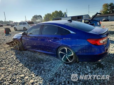 Drugie zdjęcie samochodu z przodu: 2022 HONDA ACCORD SPORT SE VIN:1HGCV1F45NA024943 - miniatura