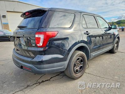 Trzecie zdjęcie samochodu z tyłu: 2018 FORD EXPLORER POLICE INTERCEPTOR VIN:1FM5K8AR1JGC76901 - miniatura