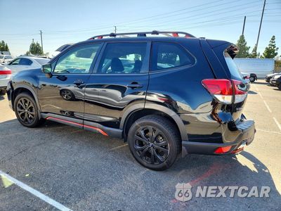Drugie zdjęcie samochodu z przodu: 2021 SUBARU FORESTER SPORT VIN:JF2SKARC5MH502114 - miniatura
