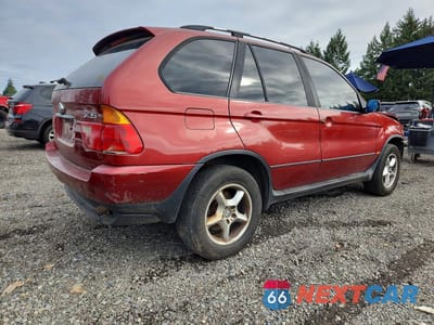 Trzecie zdjęcie samochodu z tyłu: 2002 BMW X5 3.0I VIN:5UXFA53522LP30410 - miniatura
