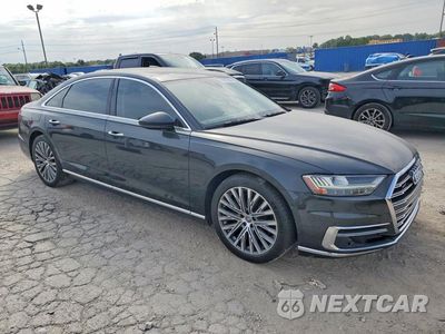 Czwarte zdjęcie samochodu z boku: 2019 AUDI A8 L VIN:WAU8DAF84KN002265 - miniatura
