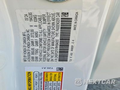 Zdjęcie 12 z 12 samochodu: 2024 HONDA CIVIC SPORT VIN:2HGFE2F51RH584350 - miniatura