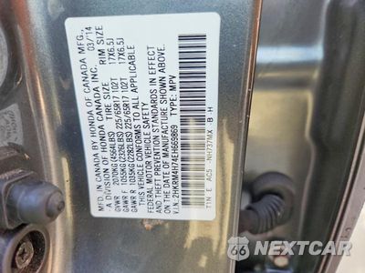 Zdjęcie 12 z 12 samochodu: 2014 HONDA CR-V EXL VIN:2HKRM4H74EH669869 - miniatura