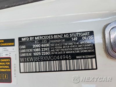 Zdjęcie 12 z 12 samochodu: 2021 MERCEDES-BENZ C 300 4MATIC VIN:W1KWJ8EBXMG044946 - miniatura