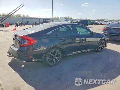 Trzecie zdjęcie samochodu z tyłu: 2019 HONDA CIVIC SPORT VIN:19XFC2F85KE045617 - miniatura