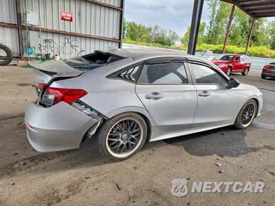 Trzecie zdjęcie samochodu z tyłu: 2022 HONDA CIVIC SPORT VIN:2HGFE2F5XNH561076 - miniatura