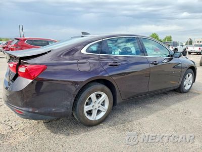 Trzecie zdjęcie samochodu z tyłu: 2020 CHEVROLET MALIBU LS VIN:1G1ZB5ST1LF145788 - miniatura