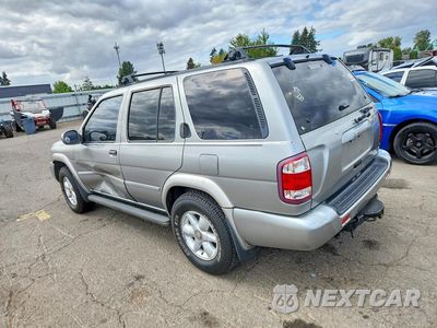 Drugie zdjęcie samochodu z przodu: 2000 NISSAN PATHFINDER XE VIN:JN8AR07Y4YW397814 - miniatura
